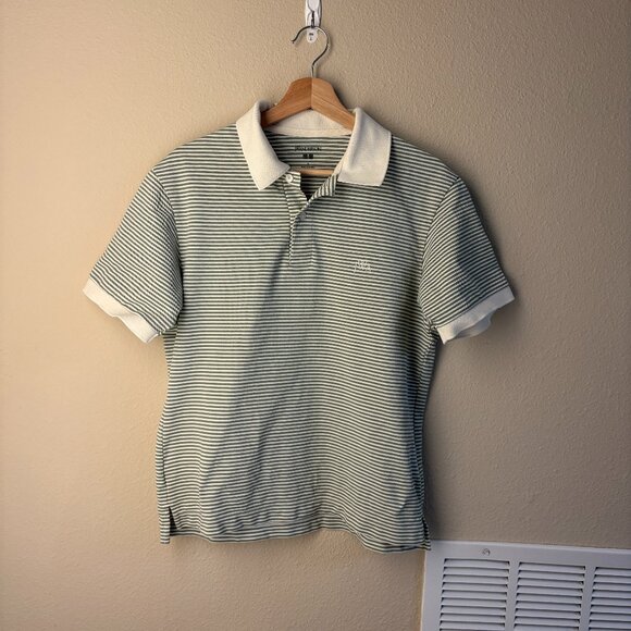 JW ANDERSON x Uniqlo Dry Pique Striped Polo Shirt - Picture 1 of 5